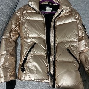 SAM Puffer Gold Coat New